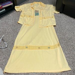 Vintage 90s dress set